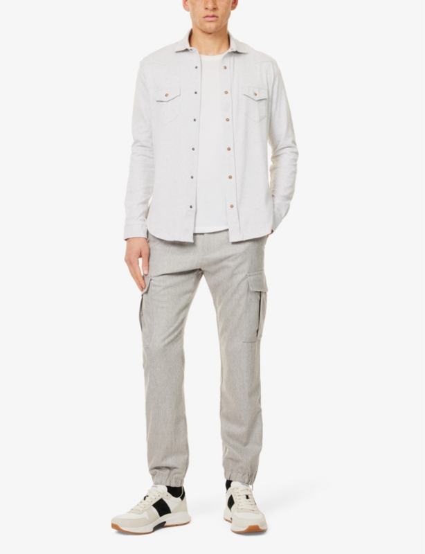 Texas flap-pocket cotton shirt