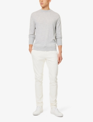 ELEVENTY: Crewneck long-sleeve wool jumper