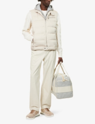 ELEVENTY: Detachable Sleeveless Silk Gilet