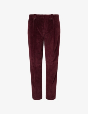 ELEVENTY: Corduroy Regular-Fit Cotton Trousers