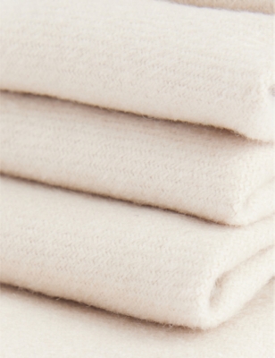 ELEVENTY: Narrow-blade silk and cashmere-blend tie