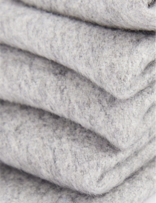 ELEVENTY: Narrow-blade silk and cashmere-blend tie