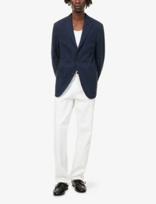 ELEVENTY: Detachable-Hood Long-Sleeve Cotton Jacket