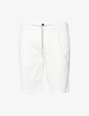 ELEVENTY: Bermuda Rope-Waist Straight-Leg Stretch-Cotton Shorts
