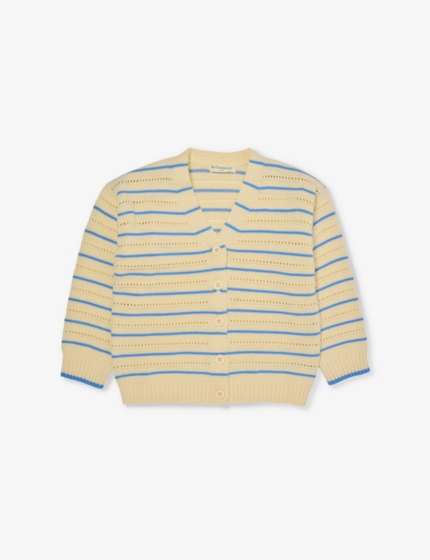 Striped Knitted Cardigan 2-7 Years