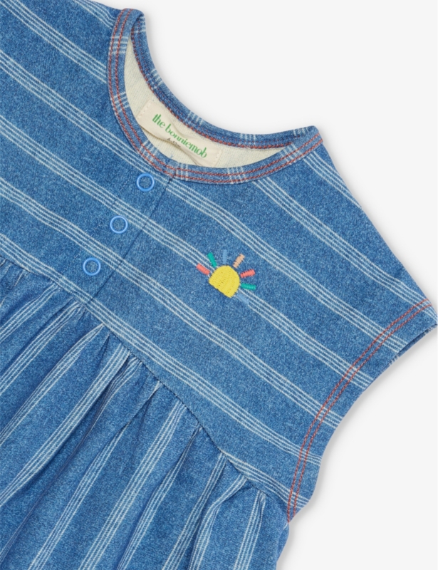Striped Sleeveless Cotton-Jersey Dress 6-24 Months