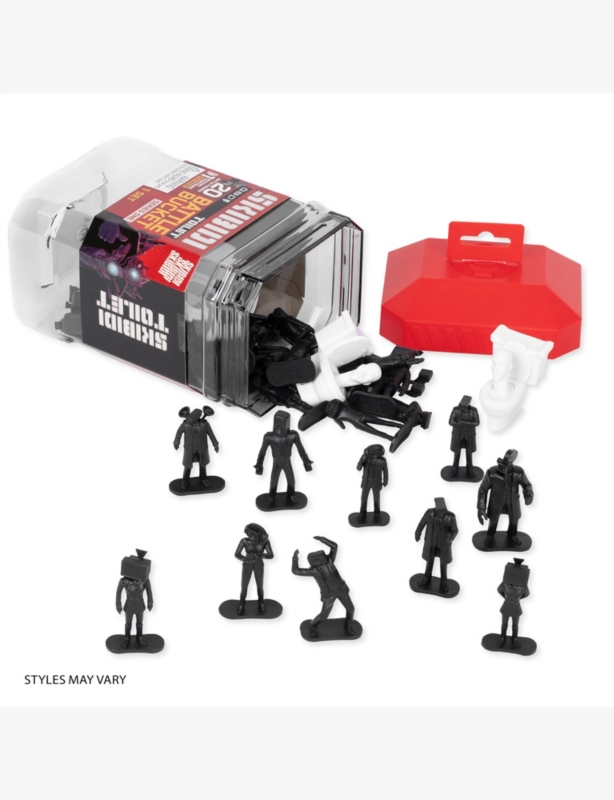 Toilet Battle Bucket Playset