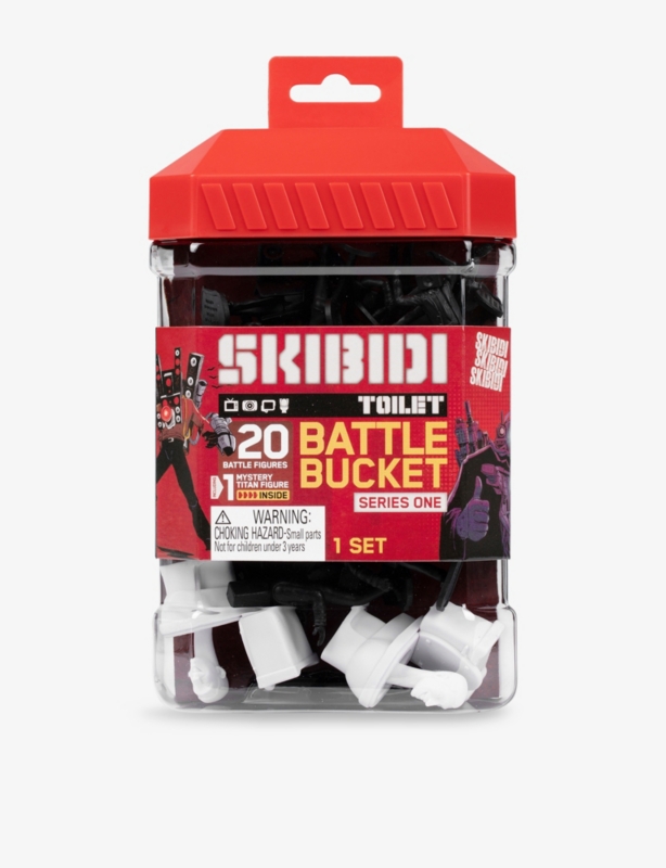 Toilet Battle Bucket Playset