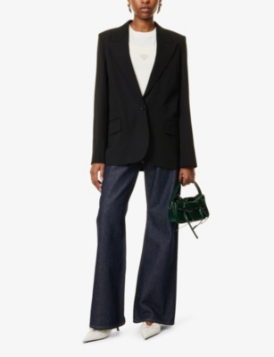 ACNE STUDIOS: Peak-lapel Single-Breasted woven blazer