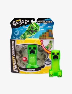HEROES OF GOO JIT ZU: Goo Jit Zu Minecraft Hero Creeper Toy 24.5cm