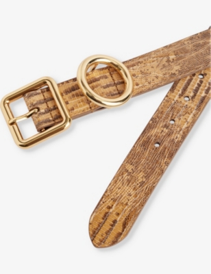 JACQUEMUS WOMENS JACQUEMUS LA CEINTURE REGALO LEATHER BELT