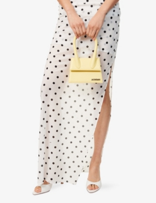 JACQUEMUS: Le Chiquito Medium Leather Top-Handle Bag