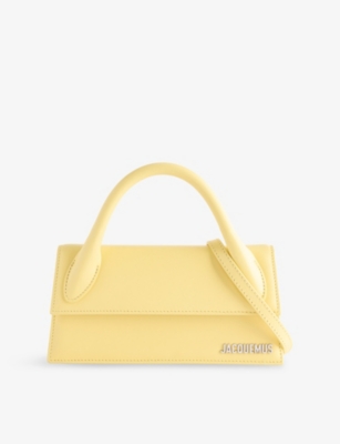 JACQUEMUS: Le Chiquito Long Leather Top-Handle Bag