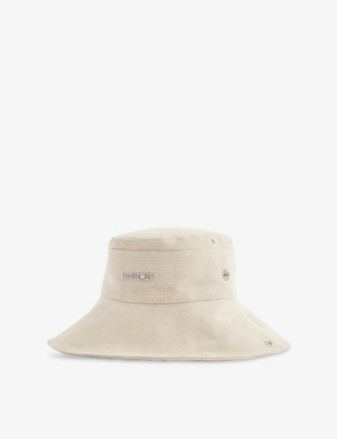 JACQUEMUS: Le Bob De-Nimes Cotton Bucket Hat