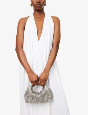 JACQUEMUS: Le Petit Calino Leather Top-Handle Bag