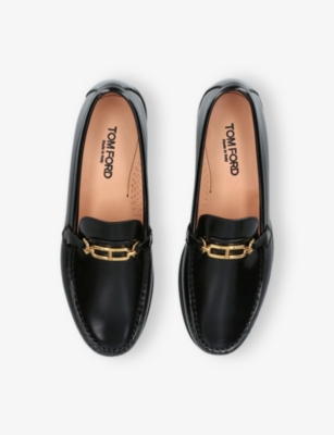 TOM FORD: Whitney Leather Loafers