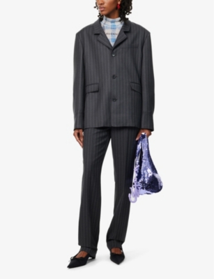 JW ANDERSON: Tailored straight-leg wool trousers