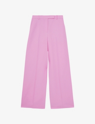 REISS: Raine Wide-Leg Woven Trousers
