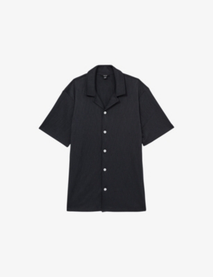 REISS: Elio Short-Sleeved Stretch-Woven Shirt