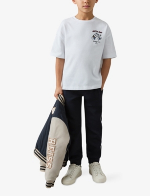 REISS: Match Day Short-Sleeve Cotton T-Shirt 3-9 Years
