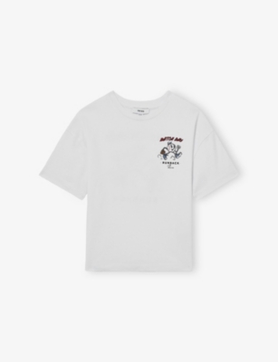 REISS: Match Day Short-Sleeve Cotton T-Shirt 3-9 Years