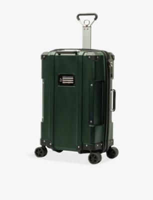 Harper Collective Ghost 3.0 4-wheel Cabin Suitcase 56cm In Grn/slr