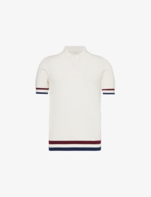 CHE: Santiago Quinn short-sleeves regular-fit cotton-knit polo shirt