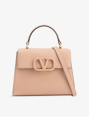 VALENTINO GARAVANI: VSling Grained Leather Handbag