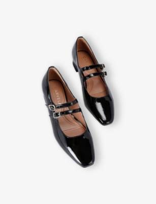 CARVELA WOMENS CARVELA HARPER PATENT-LEATHER HEELED PUMPS 