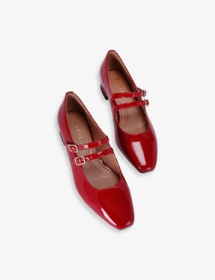 CARVELA WOMENS CARVELA HARPER PATENT-LEATHER HEELED PUMPS 