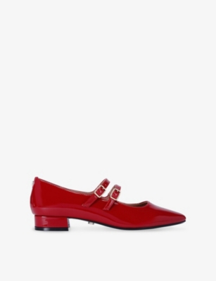 Carvela Womens  Harper Patent-leather Heeled Pumps