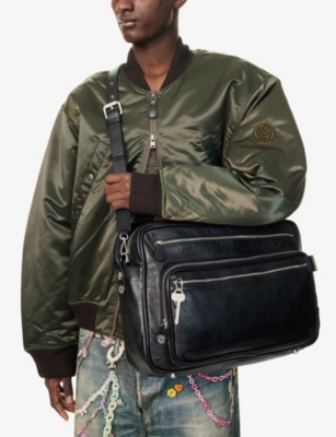ACNE STUDIOS: Camero Camera leather shoulder bag
