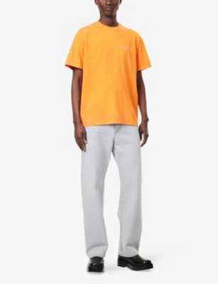GUCCI: Logo-Print Crew-Neck Cotton-Jersey T-Shirt