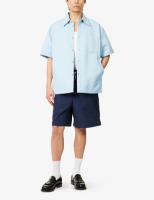 GUCCI: GG Monogram Relaxed Cotton Shirt