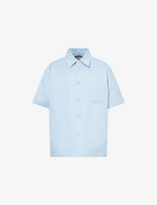 GUCCI: GG Monogram Relaxed Cotton Shirt