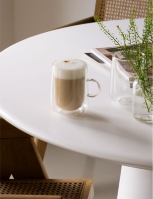 Villeroy & Boch Double-walled Set Of Two Latte Glasses 360ml