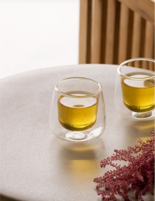 Villeroy & Boch Double-walled Set Of Two Espresso Glasses 60ml