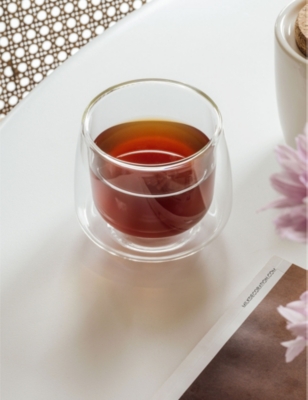 Villeroy & Boch Double-walled Set Of Two Coffee Glasses 180ml