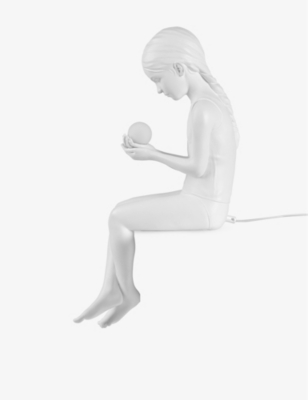 Innerglow Mini Girl resin table lamp 49.5cm