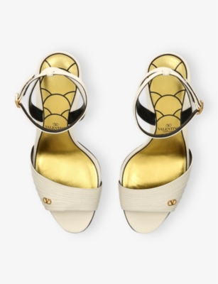 Valentino Heeled Sandals  Garavani Woman Color White In White