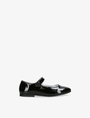 PAPOUELLI: Kids' Angelica Patent Leather Pumps
