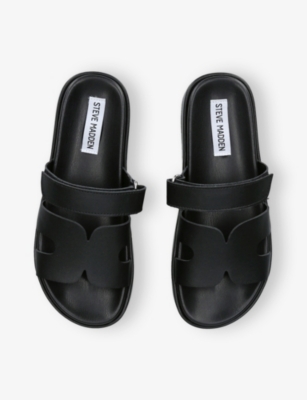 STEVE MADDEN: Big Missile Leather Sandals