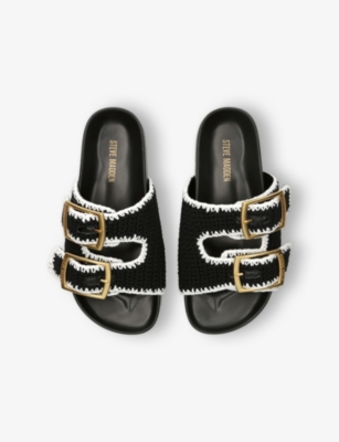 STEVE MADDEN: On Deck Raffia Sandals