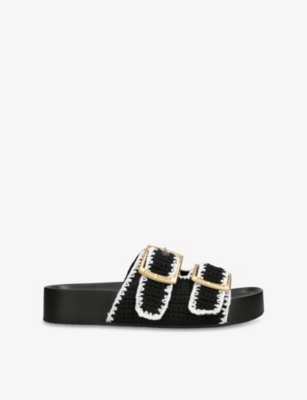 STEVE MADDEN: On Deck Raffia Sandals