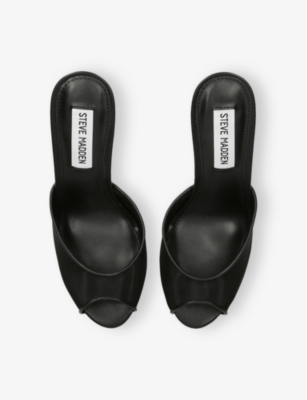 STEVE MADDEN WOMENS STEVE MADDEN ROLLOUT-M MESH HEELED MULES 