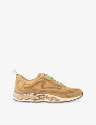 SANDRO: Mixed-Material Low-Top Trainers