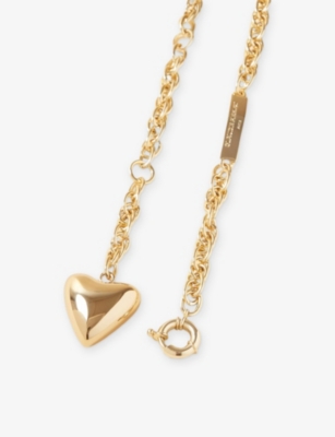 CLAUDIE PIERLOT: Twisted Heart Metal Chain Belt
