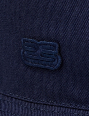 SANDRO: Brand-Patch Cotton Bucket Hat