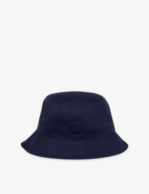 SANDRO: Brand-Patch Cotton Bucket Hat