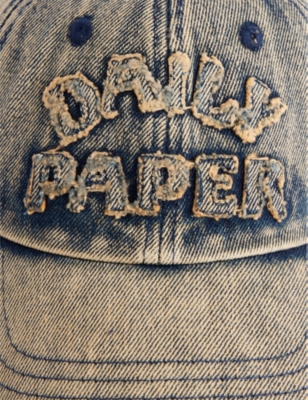 DAILY PAPER: Dias Arch Stach Denim Baseball Cap